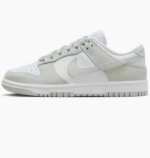 Кроссовки Nike Dunk Low Light Silver Corduroy (W) FN7658-100 110629 фото