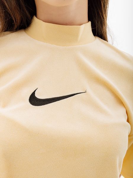 Футболка Nike W NSW MOCK SS TEE TRRY MS FJ4894-294 86152 фото